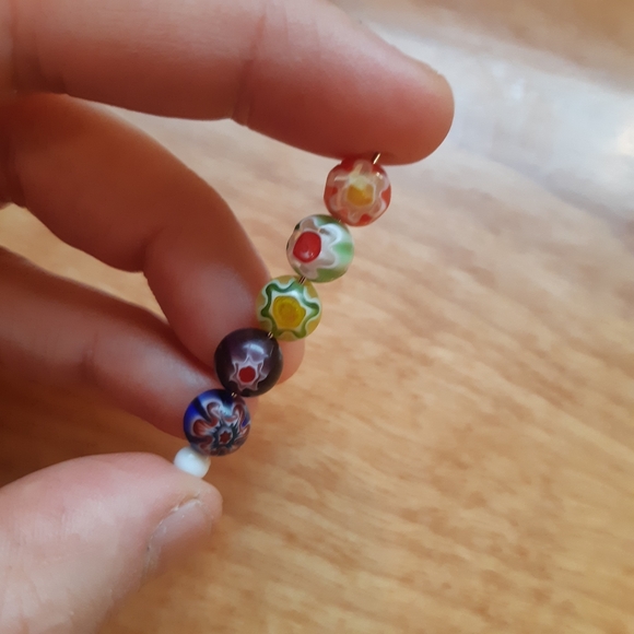 Murano Style Millefiori Beads Handblown Glass - Picture 6 of 6